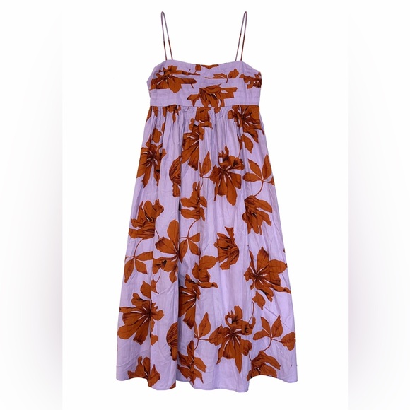 ASOS Dresses & Skirts - NWT ASOS Purple and Brown Floral Maxi Dress Size 12